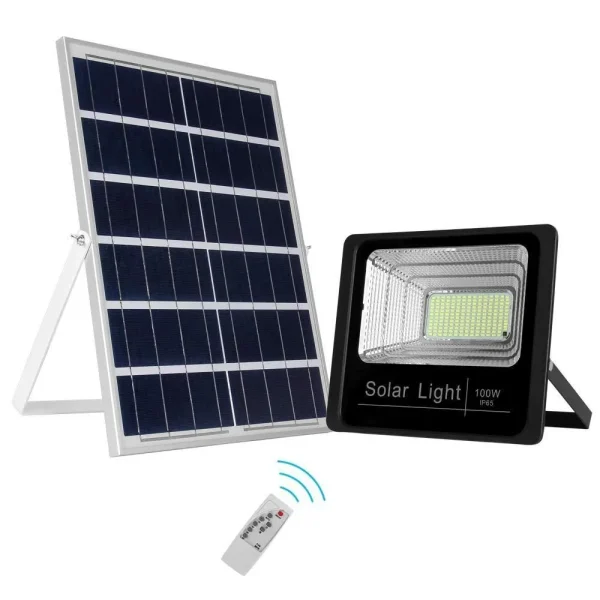 JT 100W SOLAR FLOOD LIGHT