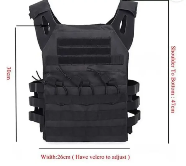 Adjustable Tactical Vest with Velcro Straps