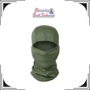 Balaclava Face Mask Black Green