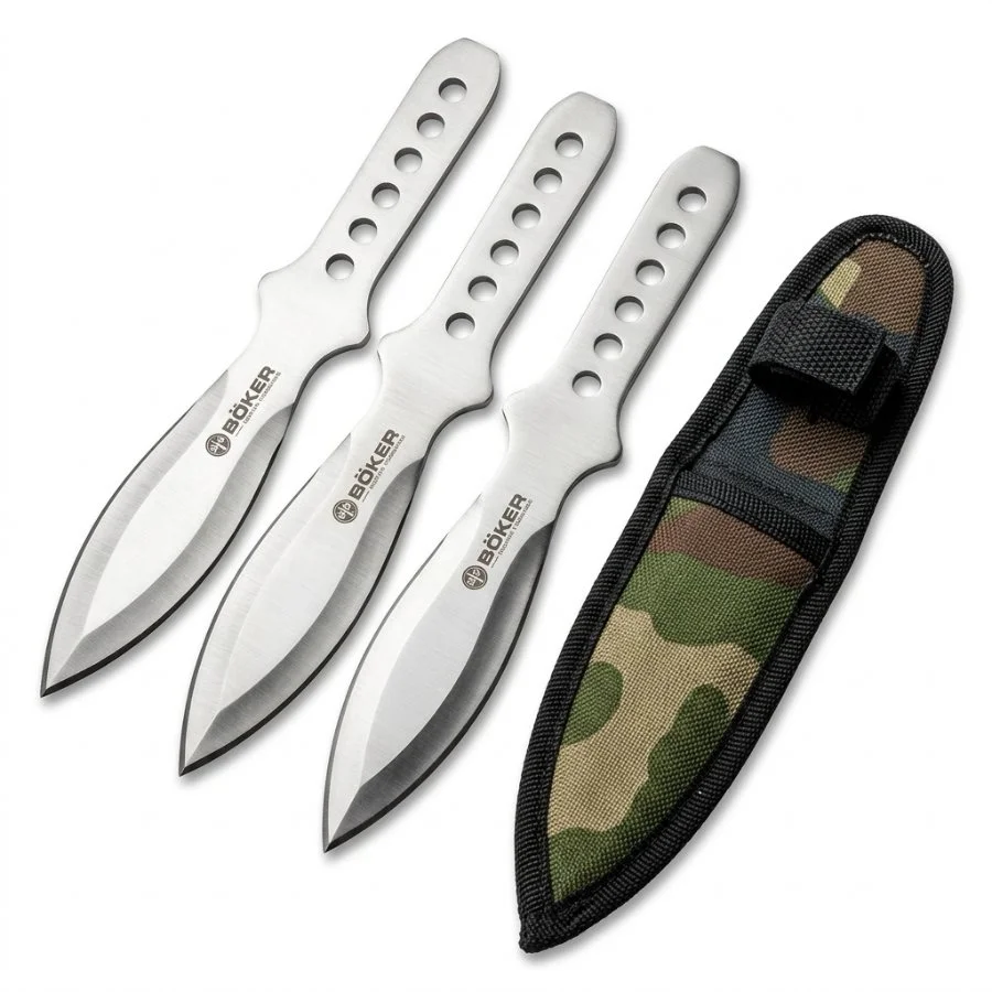 Boker 3pcs throwing knife 1 Boker 3pcs throwing knife