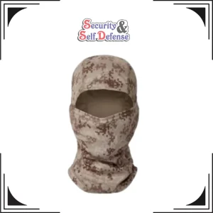 Digital Brown Black Balaclava