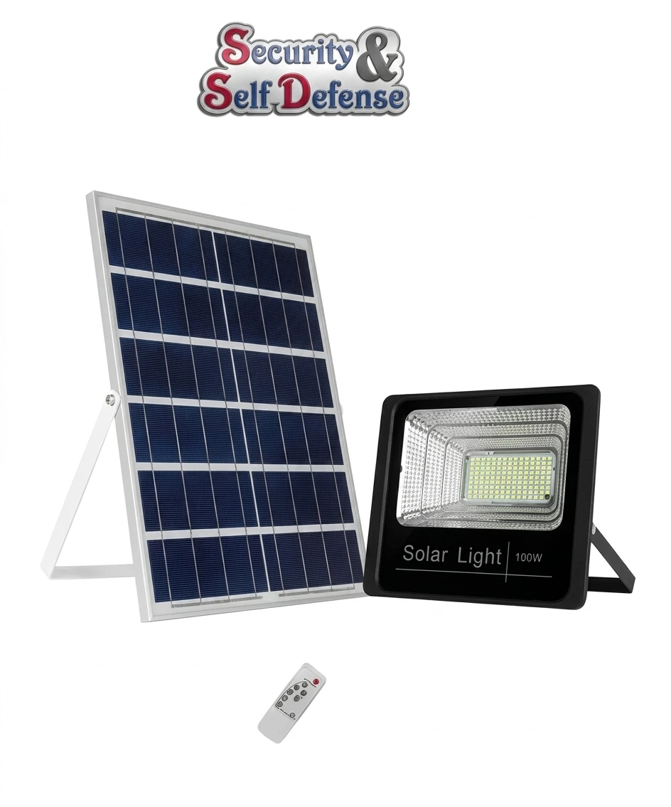 JT 100W SOLAR FLOOD LIGHT 1 SOLAR FLOOD LIGHT