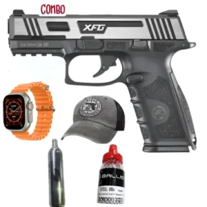 XFG Airsoft Gun Black Combo