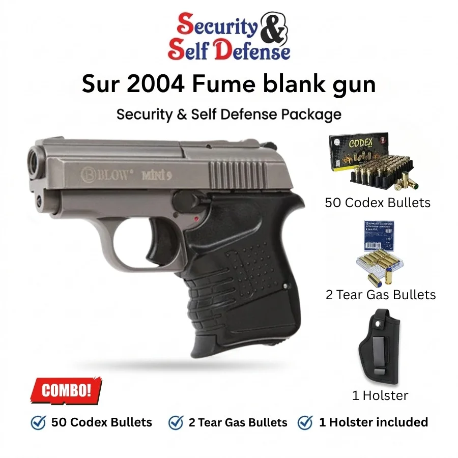Blow Mini Fume with 50 Bullets, 2 Pepper Bullets & 1 Holster 1 Blow Mini Fume