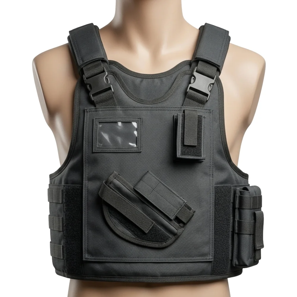 KEVLAR VEST WITH GUN POUCH 1 KEVLAR VEST WITH GUN POUCH