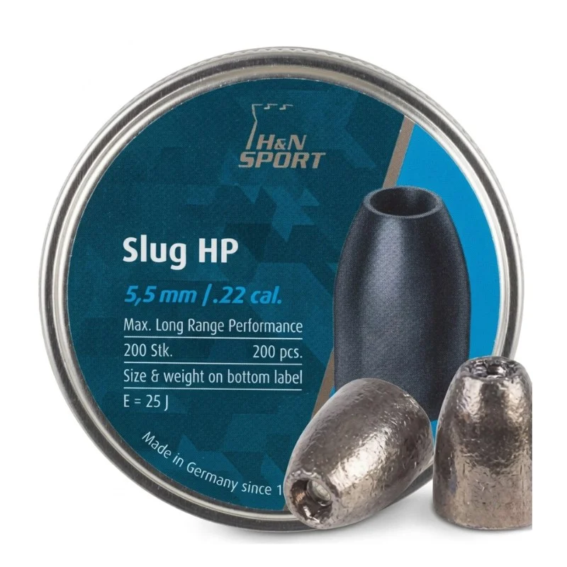 H&N Slug HP 5.5 mm 22 cal 30 g 1 H&N Slug HP 5.5 mm 22 cal 30 g