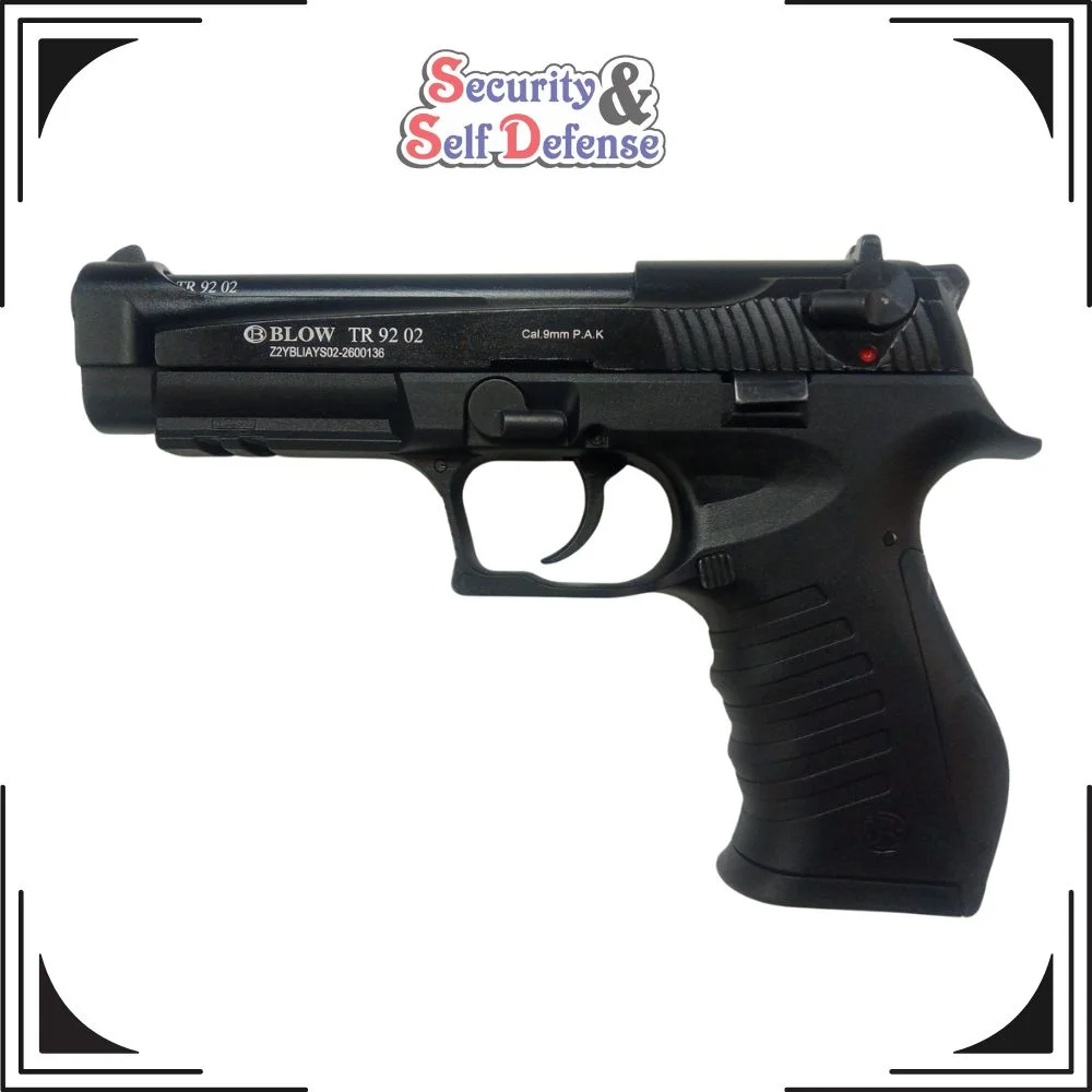 Blow TR 92 Blank Gun Black | 9mm P.A.K Pistol South Africa 1 Blow TR 92 blank gun black