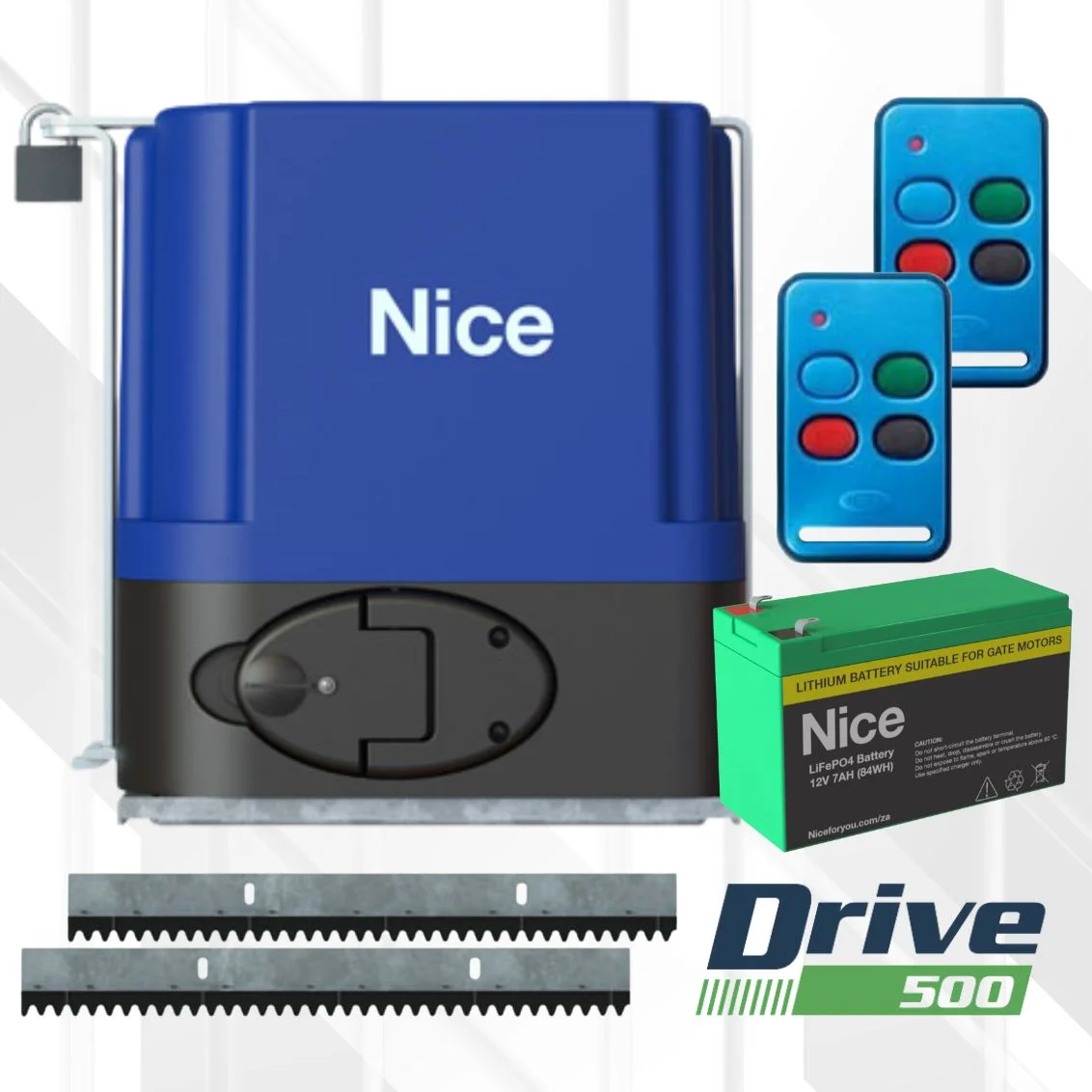 ET Nice Drive 500 Gate Motor Kit